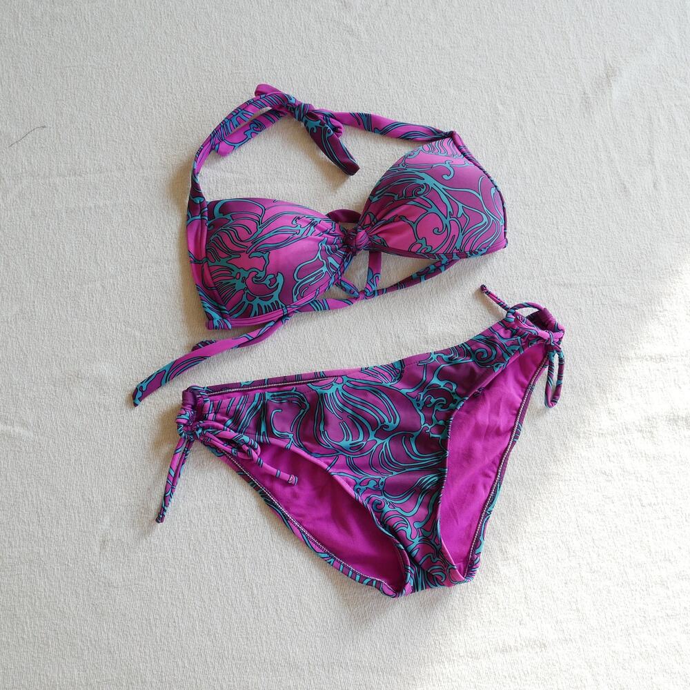 Y2k vintage bikini 2-piece swimwear low-rise bathing-suit by Sunsets